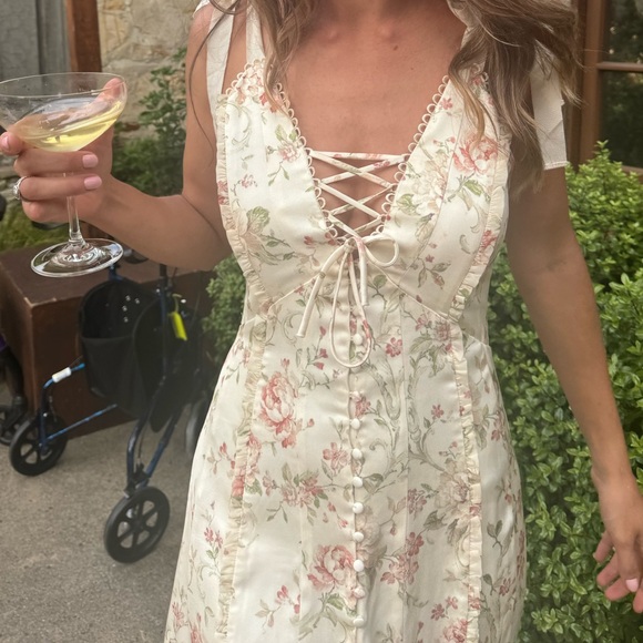 V Chapman Eden dress in Carmel Rose - Picture 4 of 6